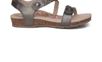 Aetrex - Women's Jillian Braided Quarater Strap Sandals