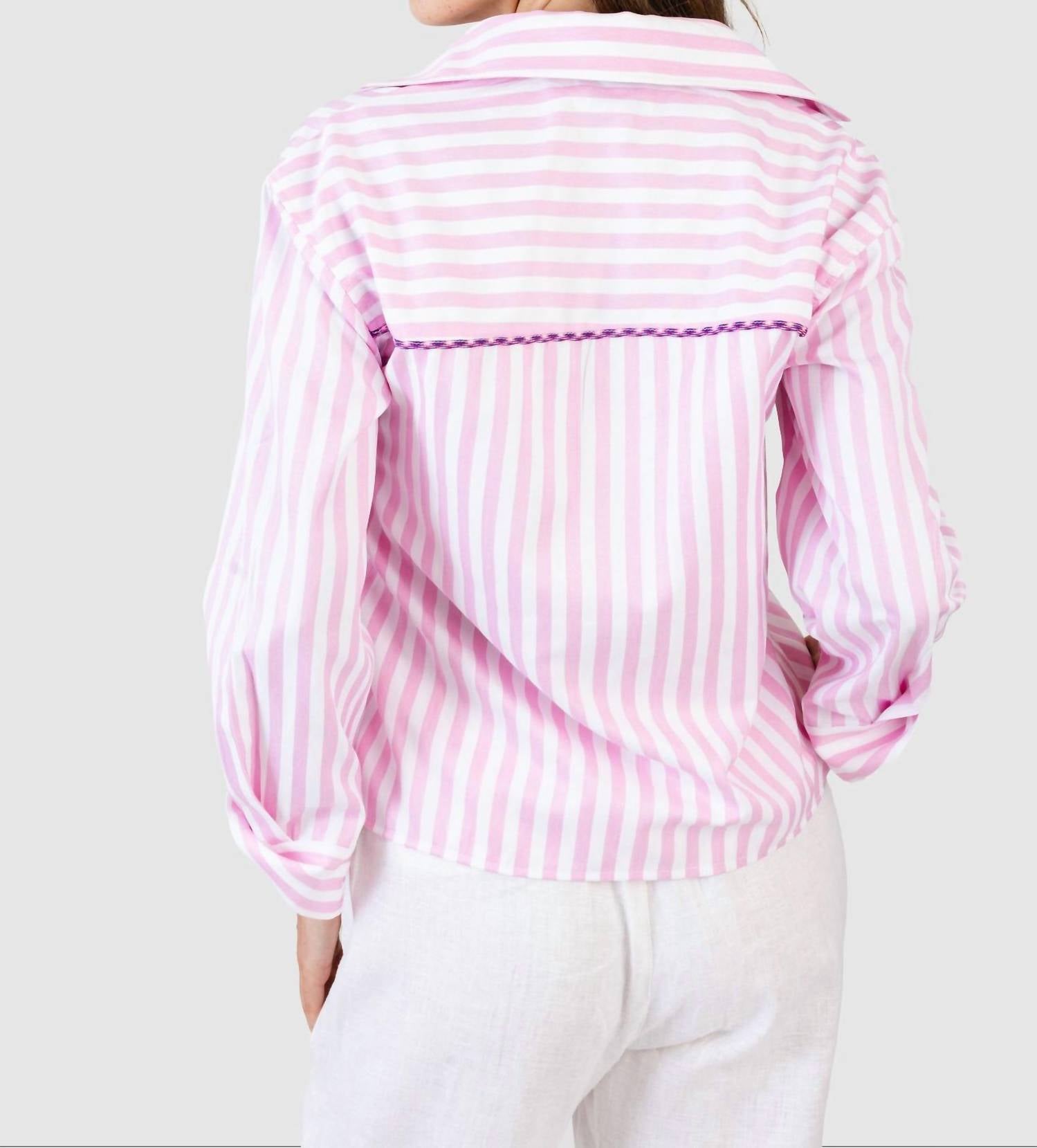 Koch - Lane Butotn Down Long Sleeve Top