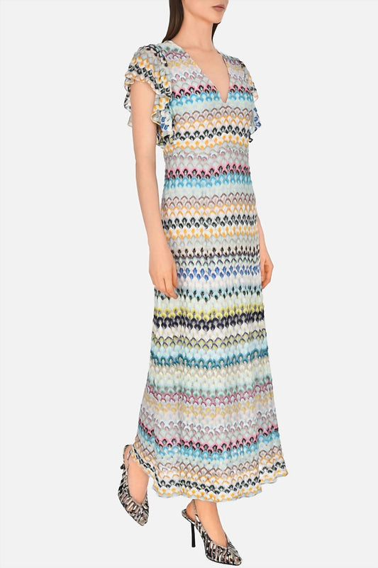 Missoni - V-neck Long Dress