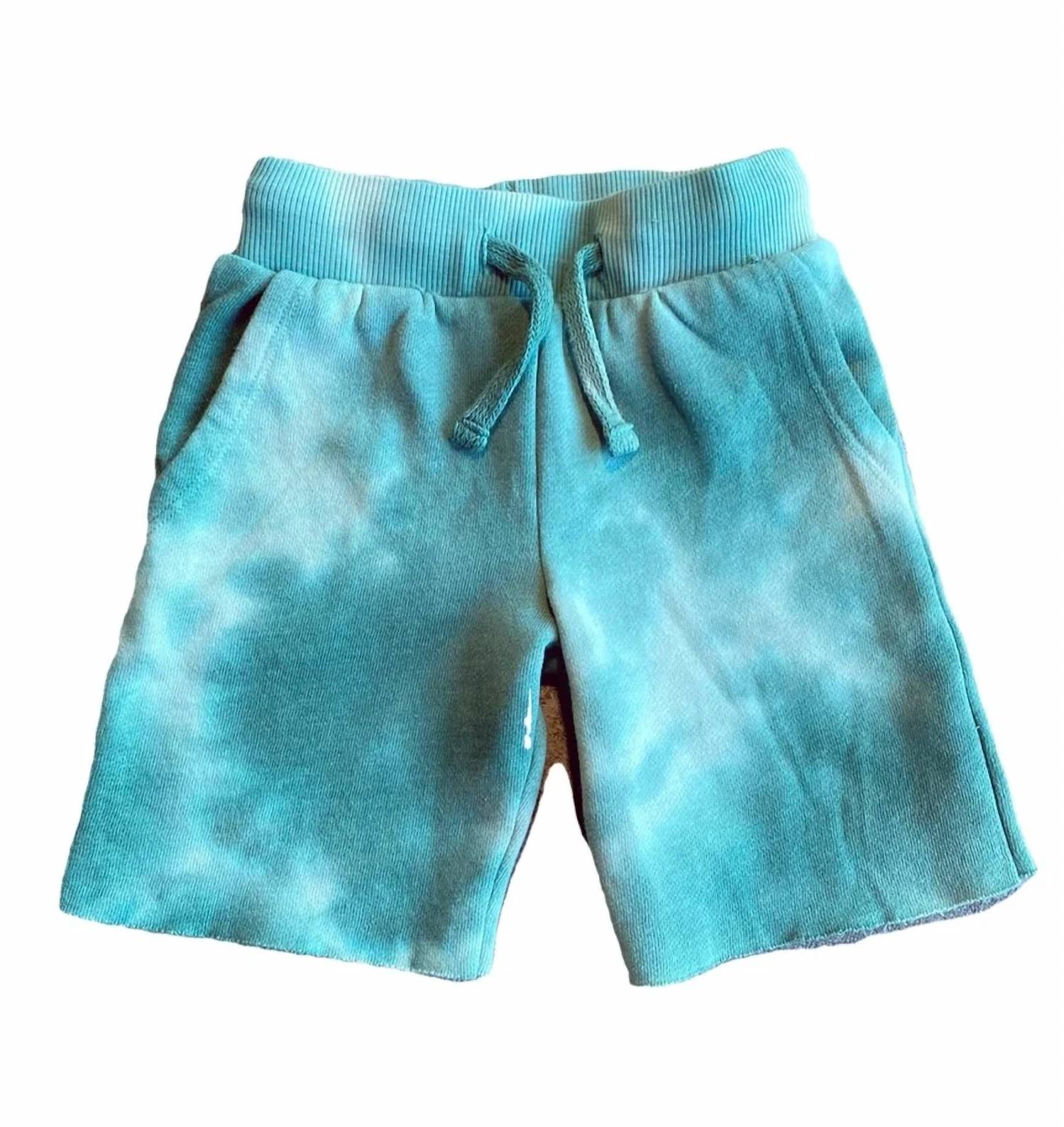 Rowdy Sprout - Kid's Rebel Tie Dye Fleece Short