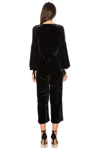 Free People - True Lovin Velvet One Piece Jumpsuit