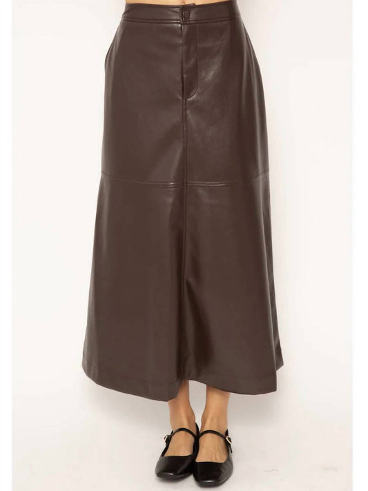 Central Park West - Beatrix Vegan Midi Skirt