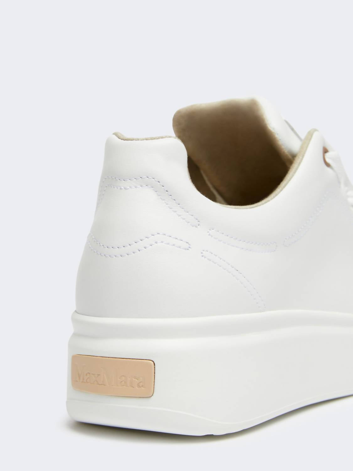 MaxMara Women's Maxiv Sneakers in optical white - women's sneaker - view 5