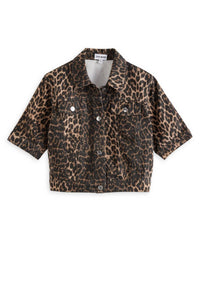 Steve Madden - Women's Short Sleeve Denim Bomber Jacket