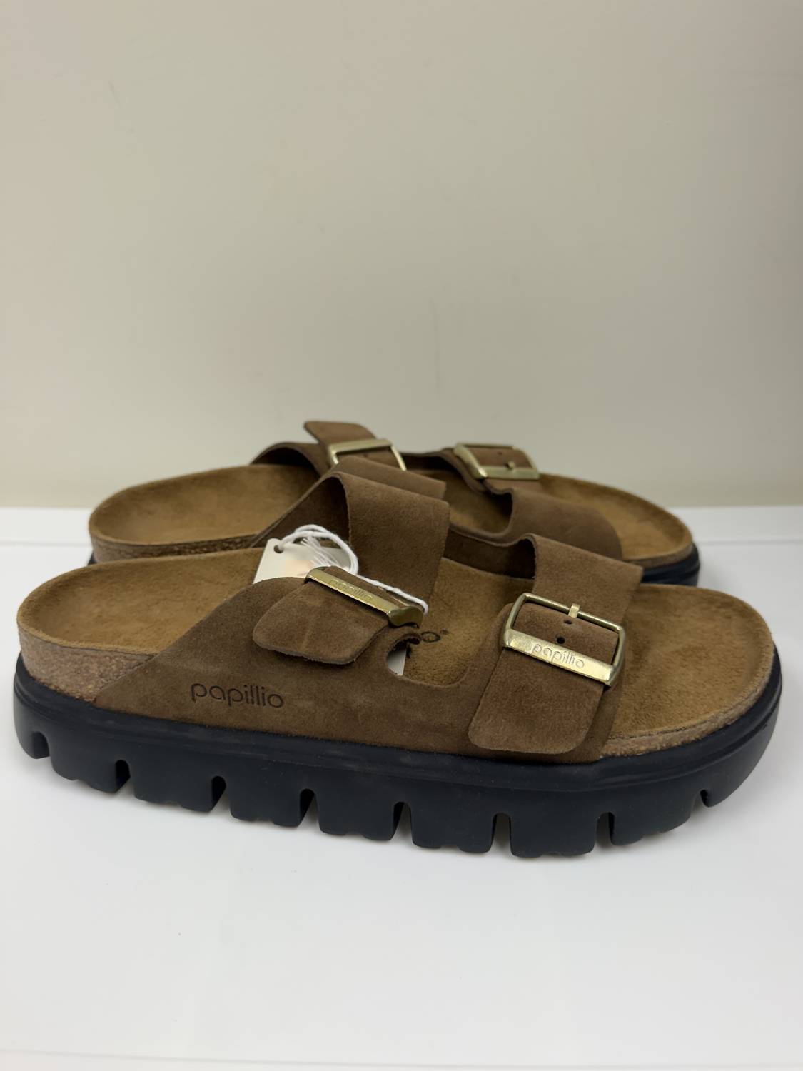 Birkenstock - Women's Papillio Arizona Chunky Suede Leather Sandals