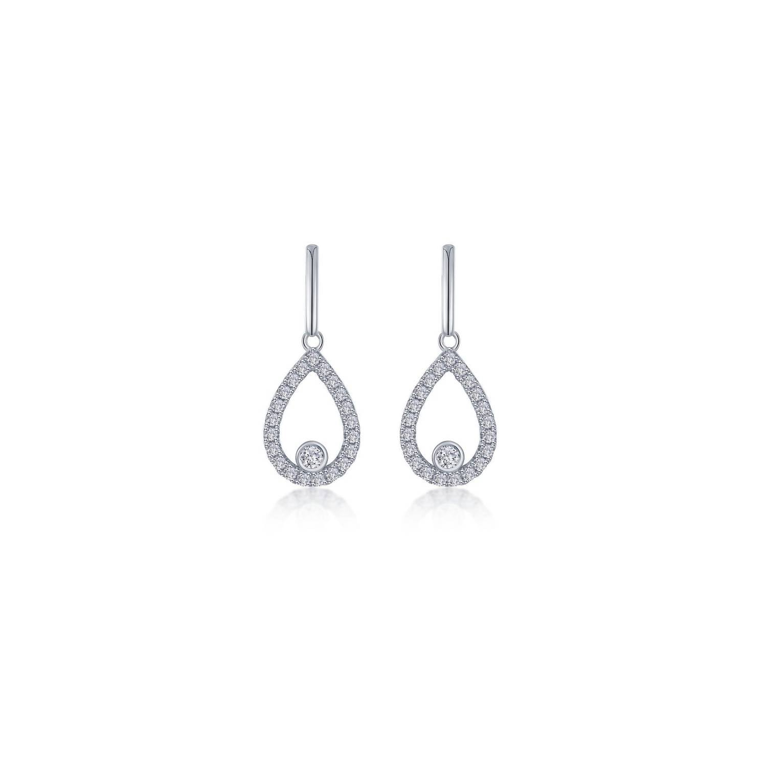 Lafonn - Classic Pear-shaped Drop Earrings
