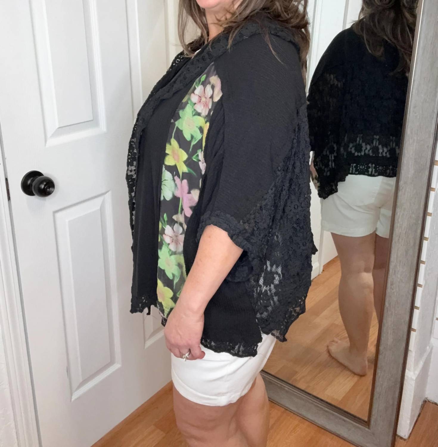 Pol - Everly 3/4 Sleeve Cardigan