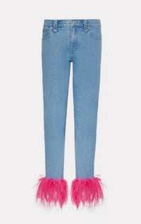 Milly - Skinny Gale Feather Jean