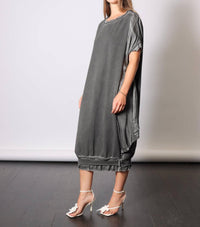 Sanctamuerte - Sweatshirt Midi Dress