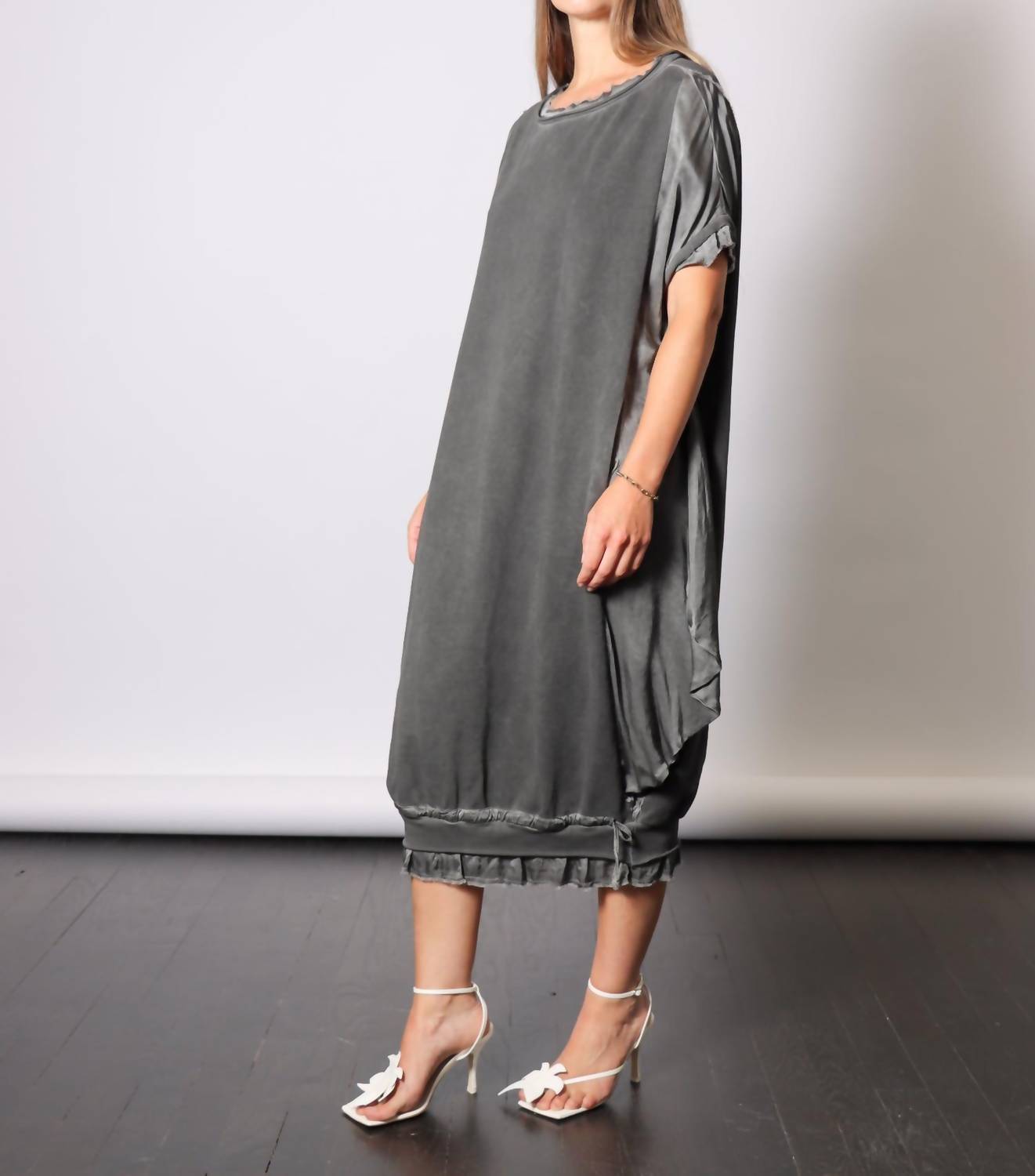 Sanctamuerte - Sweatshirt Midi Dress