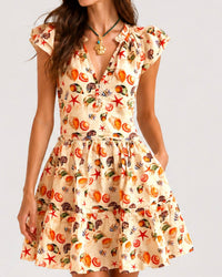 Anna Cate Aimee Mini Dress in shell - women's dress