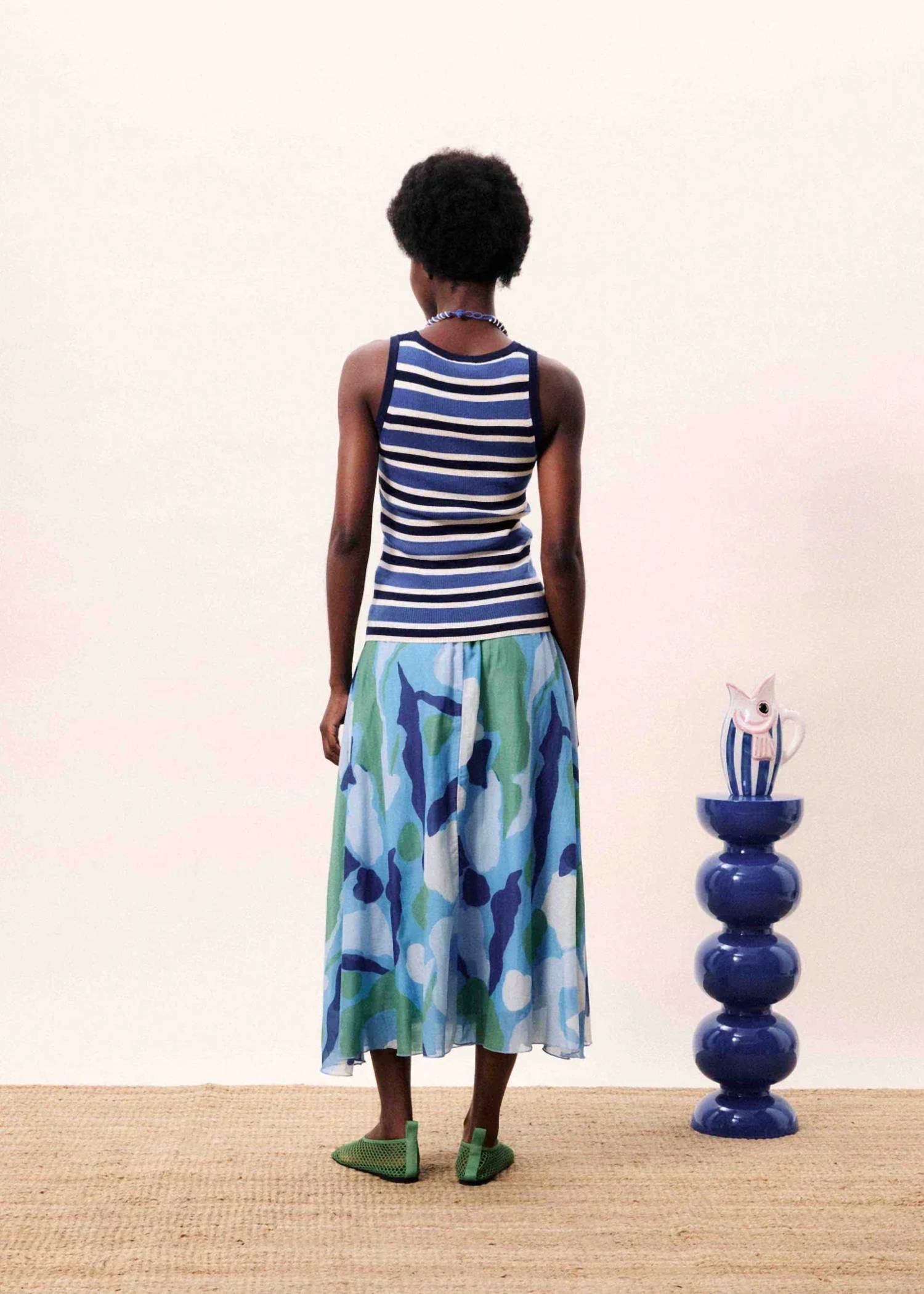 Frnch - Ceruleen Tank Top