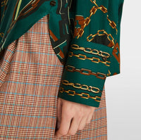 Marc Cain - Silk Blouse With Chain Design