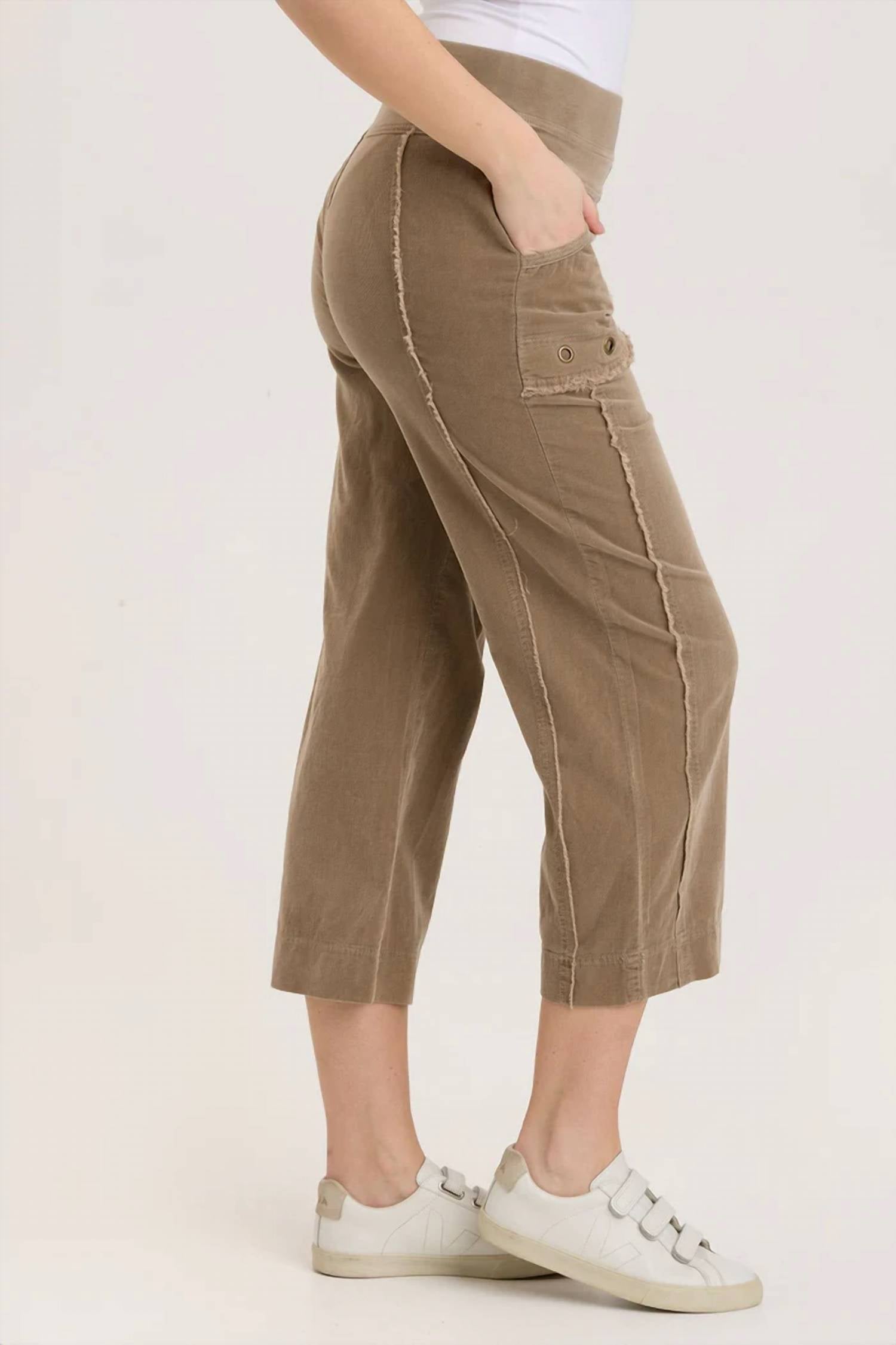 Wearables - Cord Trumble Crop Pant