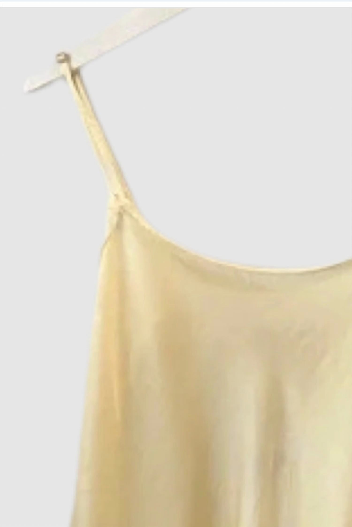 Brazeau Tricot - Women's Cotton Silk Paperbag Cami Top