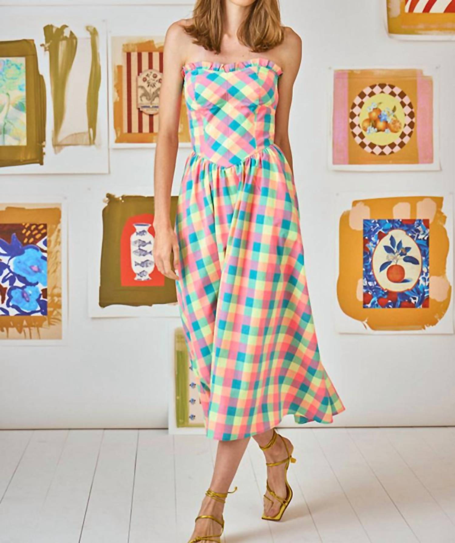 Hunter Bell - Corey Plaid Dress