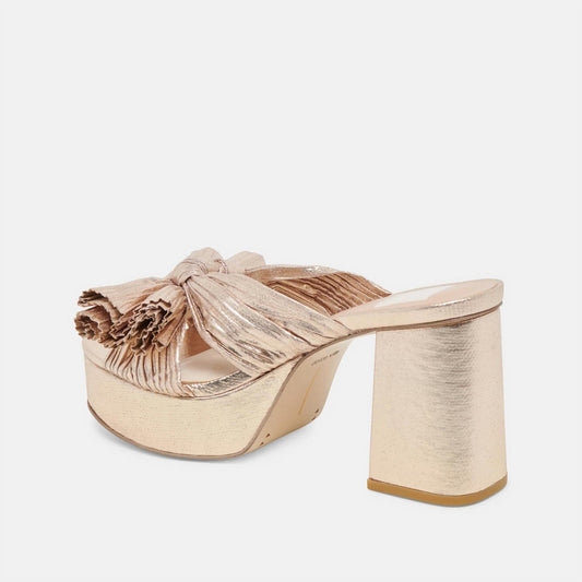 Dolce Vita - Women's Blare Platform Bow Dress Sandals