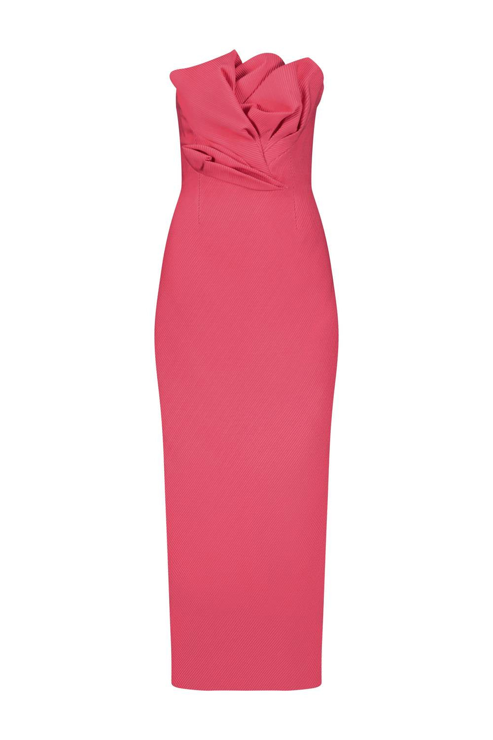 Lela Rose - Draped Tulip Sheath Dress