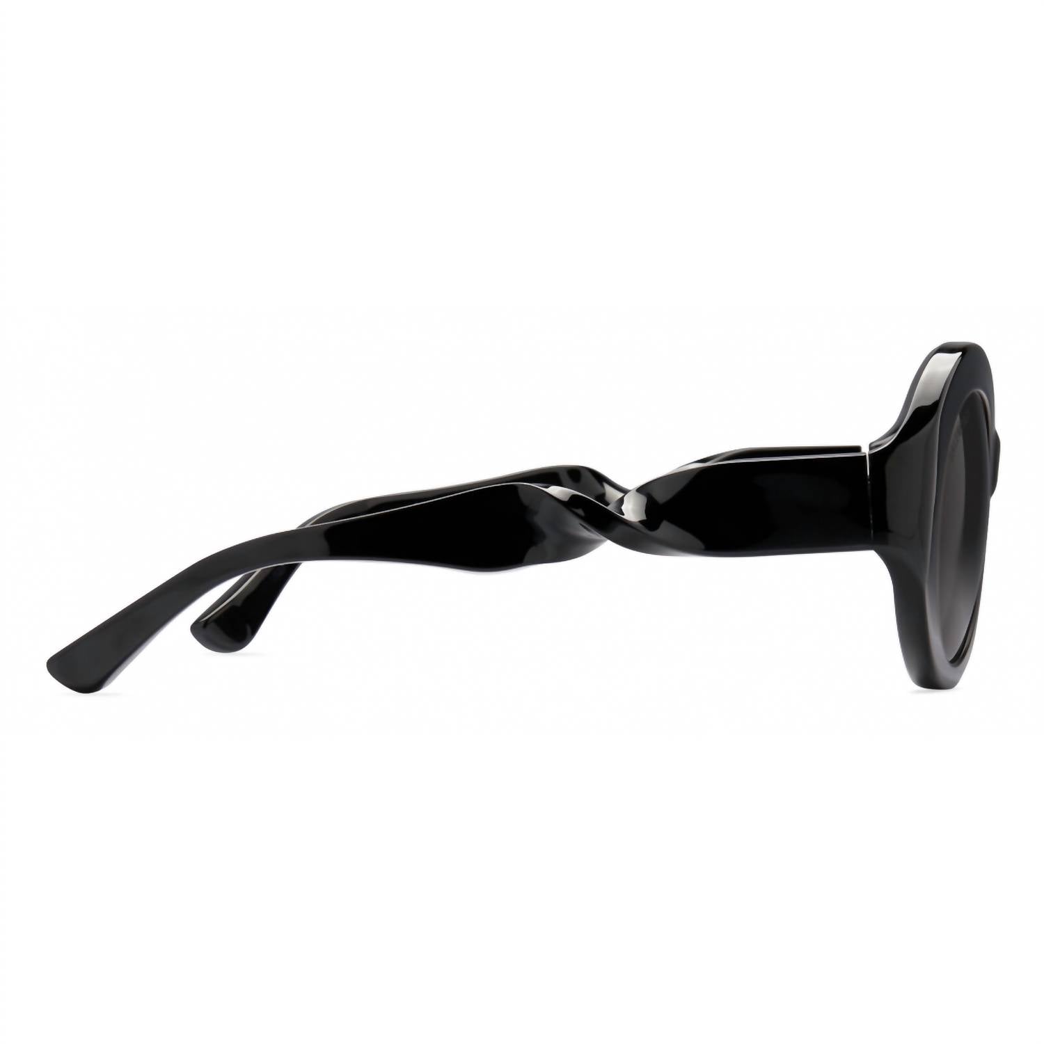 Balenciaga - Women's Twisted Round Non-polarized Sunglasses