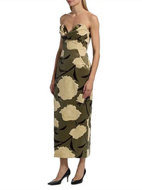 Lela Rose - Draped Bust Sheath Dress