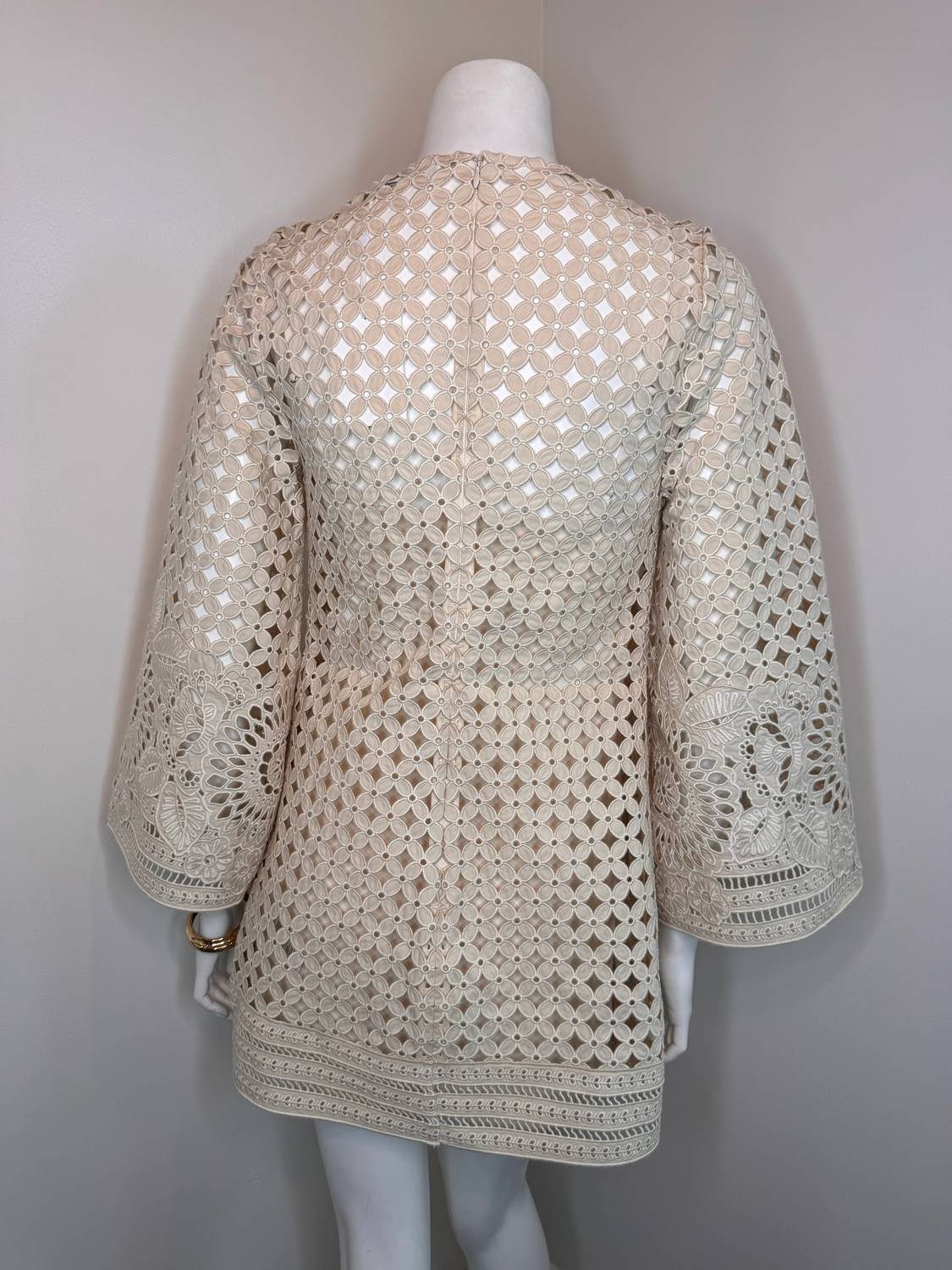 Zimmermann - Indra Embroidered Mini Dress