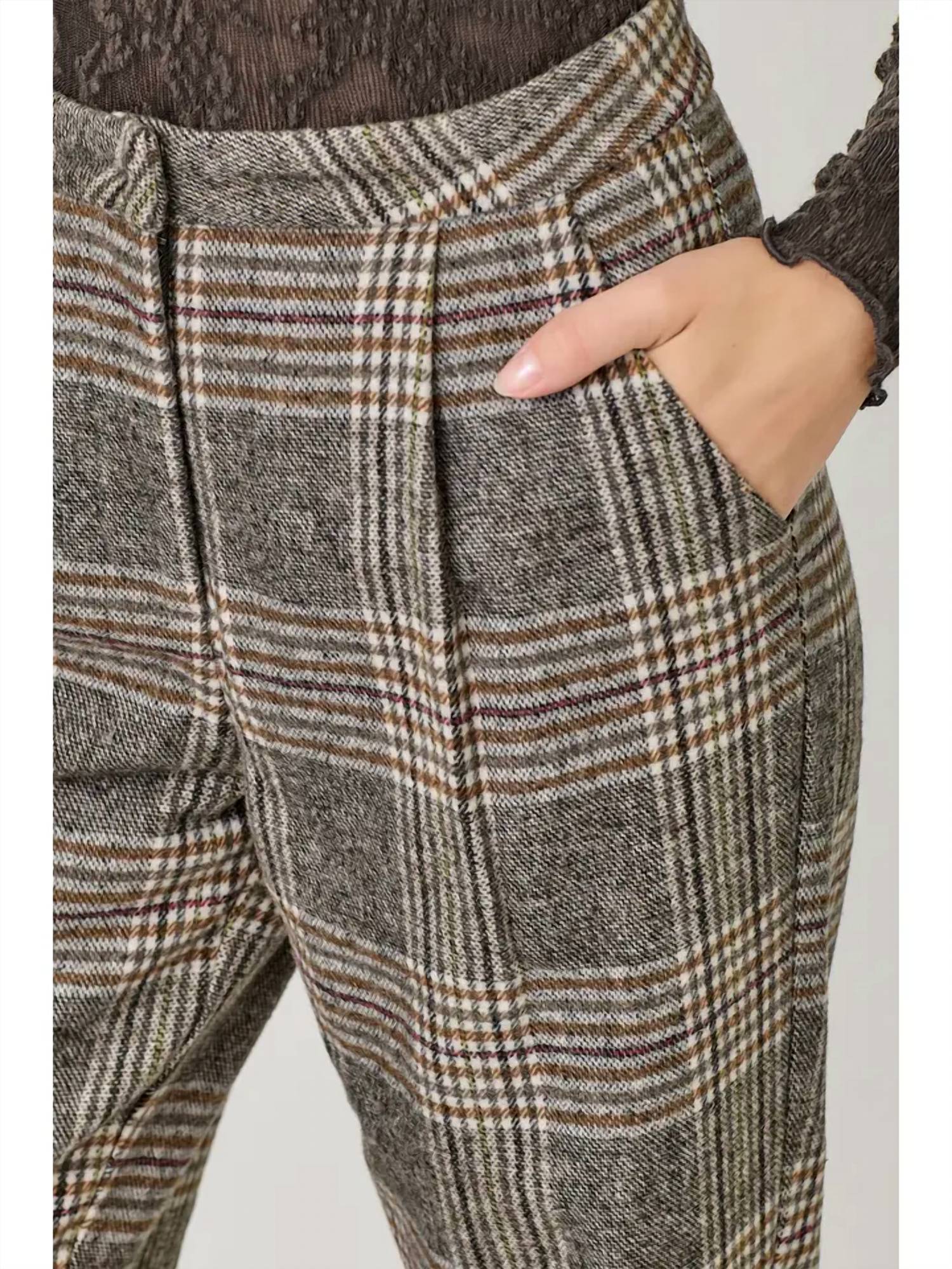 Mystree - Drew Plaid Trousers