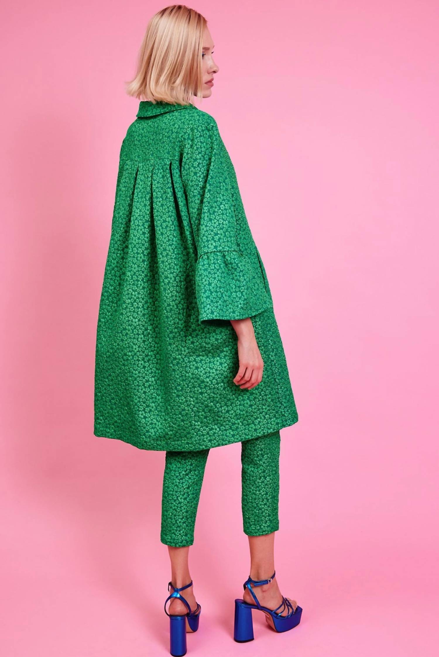 Jayley - Embroidered Trench Coat