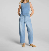 Spanx - Utility Barrel Leg Jeans