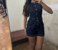 Needii - Dark Denim Sleeveless Vest
