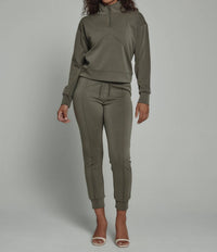 7Diamonds Rev Slim Fit Jogger in olive - women's pants - view 4