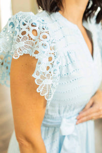 Ellison - Rynlee Eyelet Midi Dress