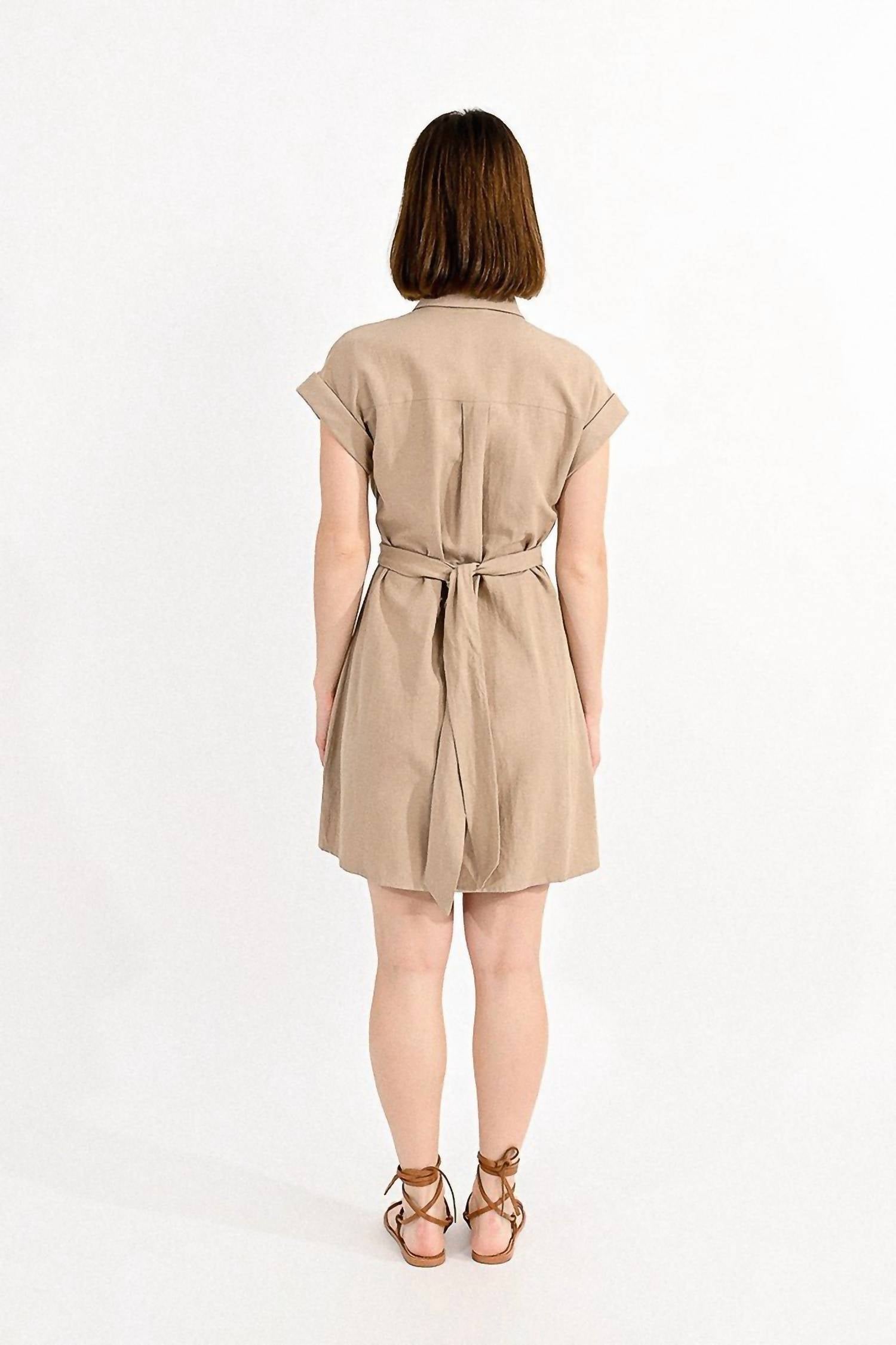 Molly Bracken - Twisted Bust Shirtdress