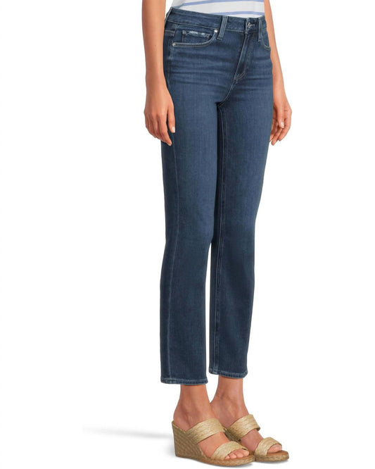 Paige - Cindy High Rise Straight Ankle Denim Jeans
