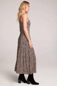 Saltwater Luxe - Animal Print Midi Dress