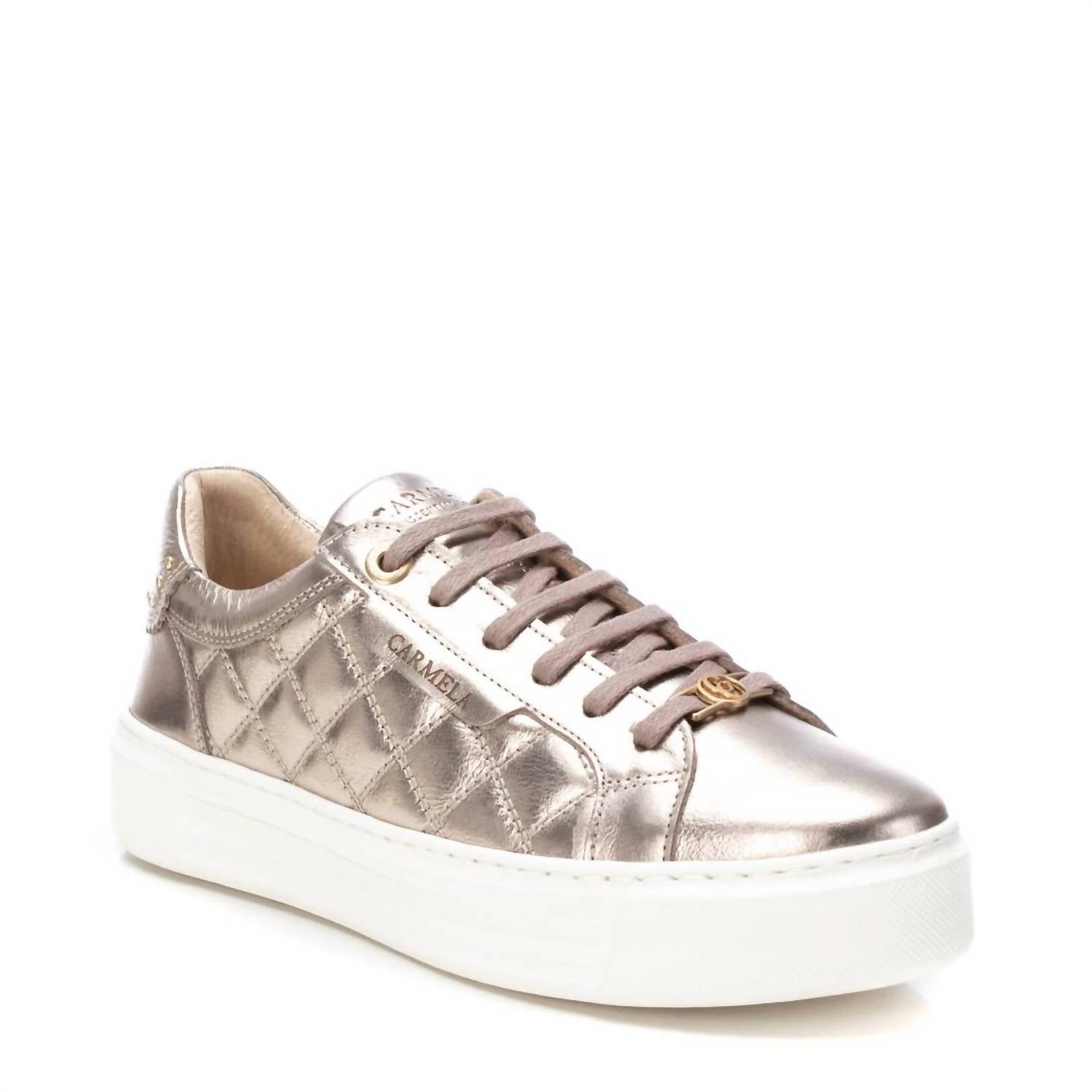 Xti - Women's Leather Trainer Sneakers