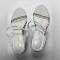 Marc Fisher - Women's Alonde Leather Heeled Slide Sandal
