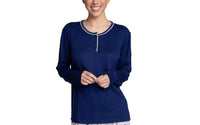 Hanes - Women's Henley Top