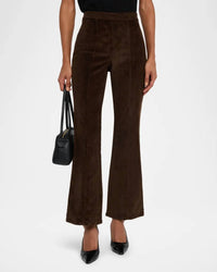 Sprwmn - Ankle Flare Pants with Princess Seams