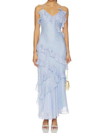 Astr - Amiya Plunging V-neck Dress