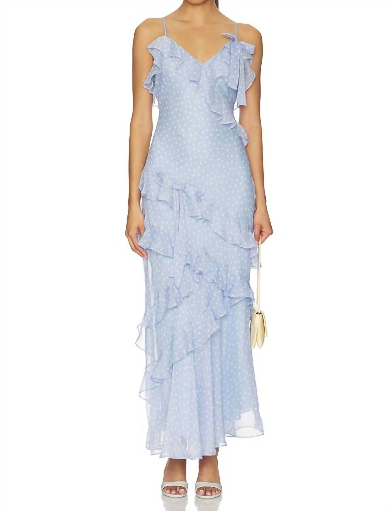 Astr - Amiya Plunging V-neck Dress