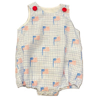Teeta - Baby's America Print Boy Bubble