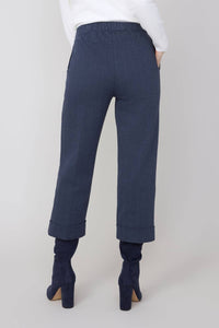 Renuar - Herringbone Crop Pant