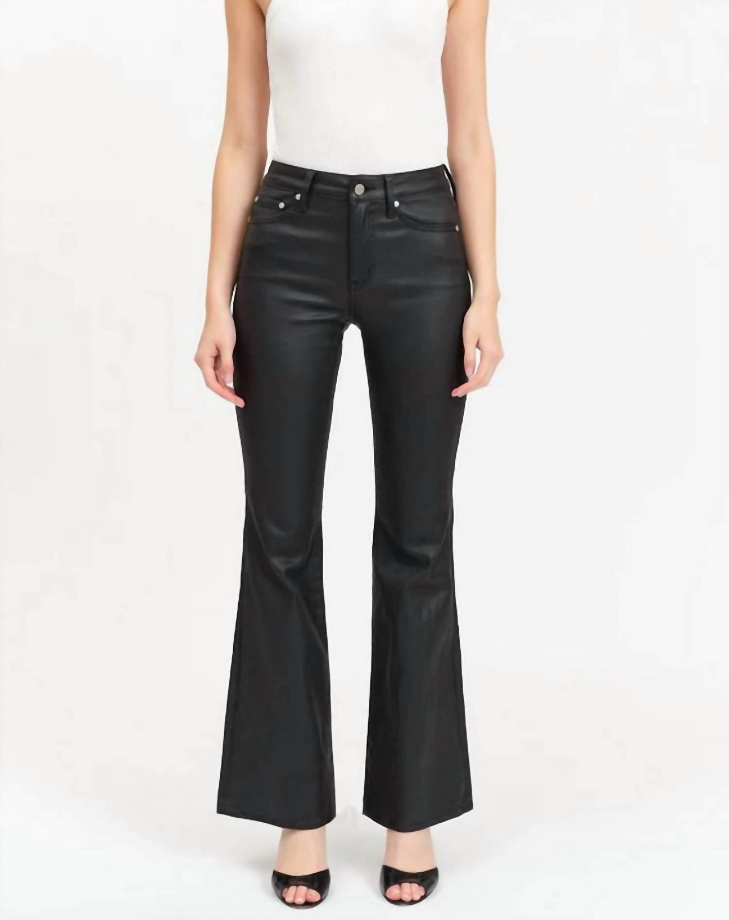 Daze - Heartbreaker Flare Coated Denim