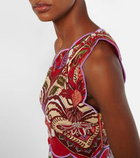 Farm Rio - One Shoulder Scallops Top