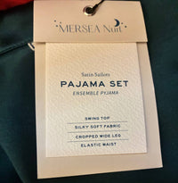 Mersea - Women's Satin Sailor Pajama Set