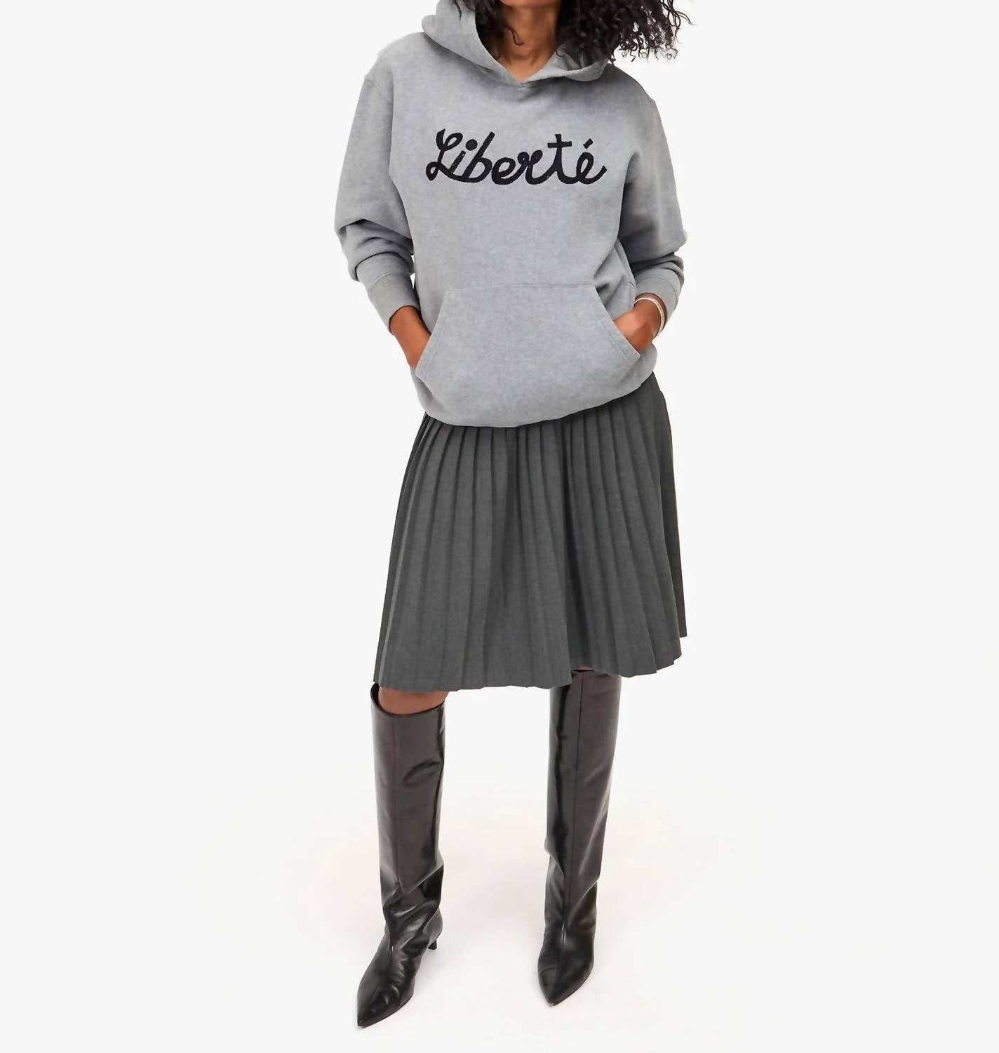 Clare V. - Liberte Fleece Hoodie
