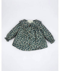 Fina Ejerique - Girl's Floral Buttoned Blouse