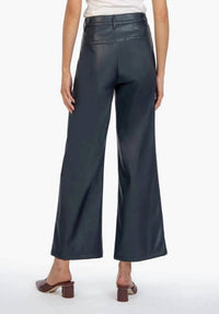 Kut From The Kloth - Aubrielle High Rise Wide Leg Coated Trouser