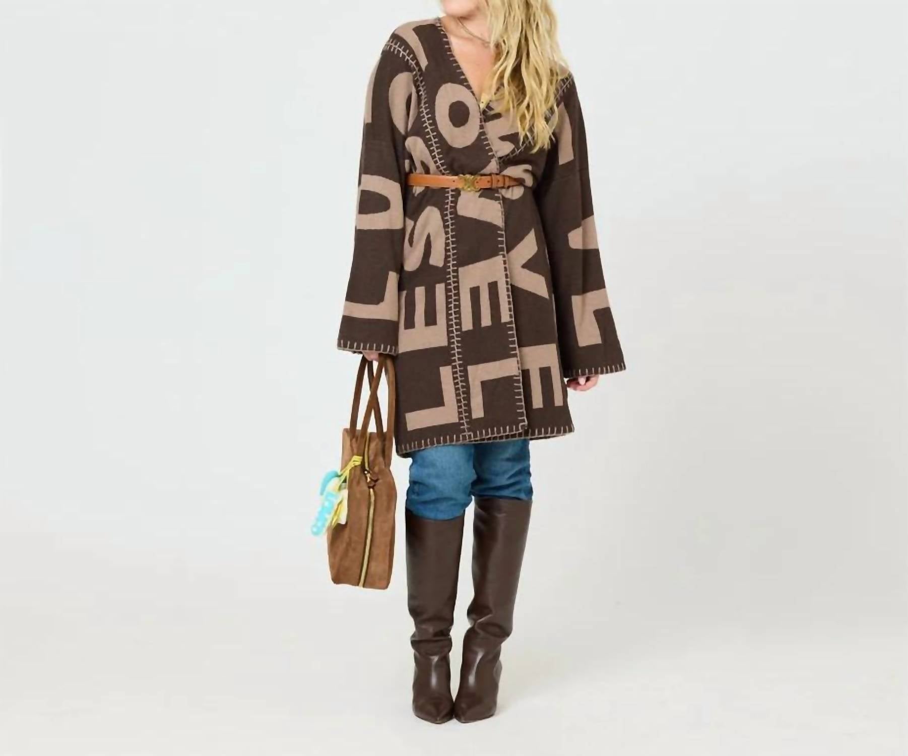 Kerri Rosenthal - Blankie Love Lesson Cardigan
