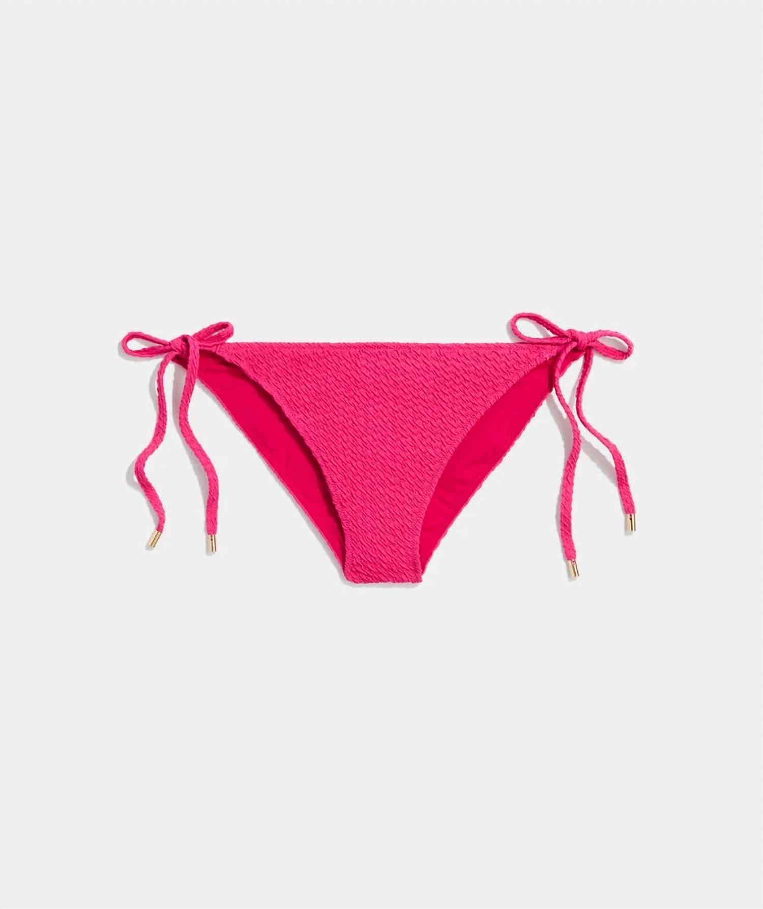 Vineyard Vines - Women's Textured Seagrove String Bikini Bottoms